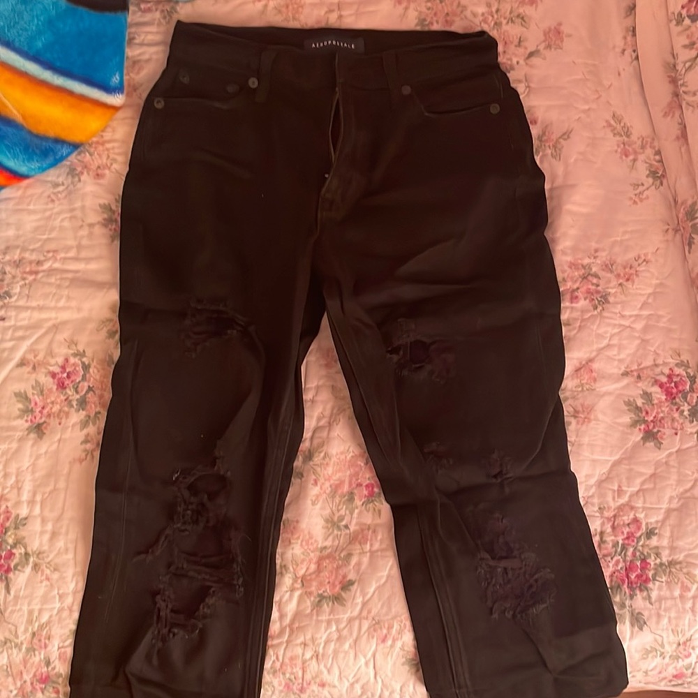 Black mom jeans